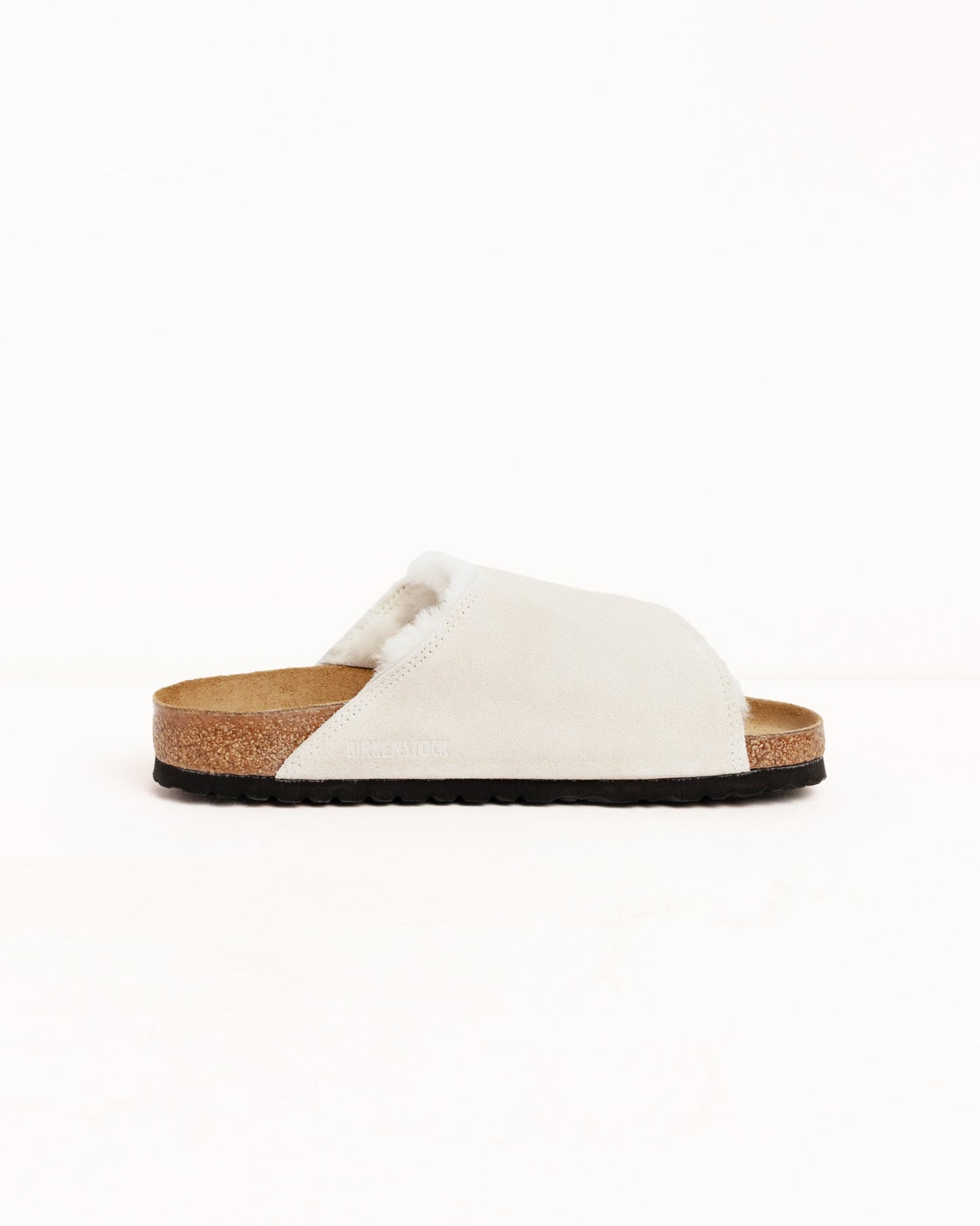 ЅТÜЅЅΥ & BIRKENSTOCK SOLANA SHEARLING SLIDE