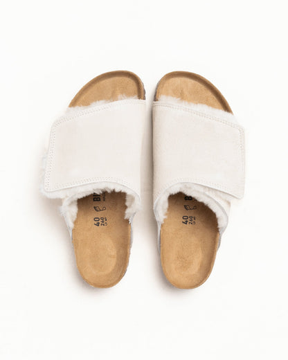 ЅТÜЅЅΥ & BIRKENSTOCK SOLANA SHEARLING SLIDE