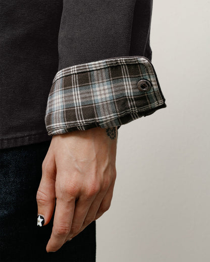 HEAVY WASHED CANVAS SHIRT ЅТÜЅЅΥ