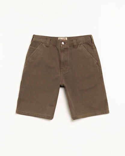 WASHED CANVAS WORK SHORT ЅТÜЅЅΥ
