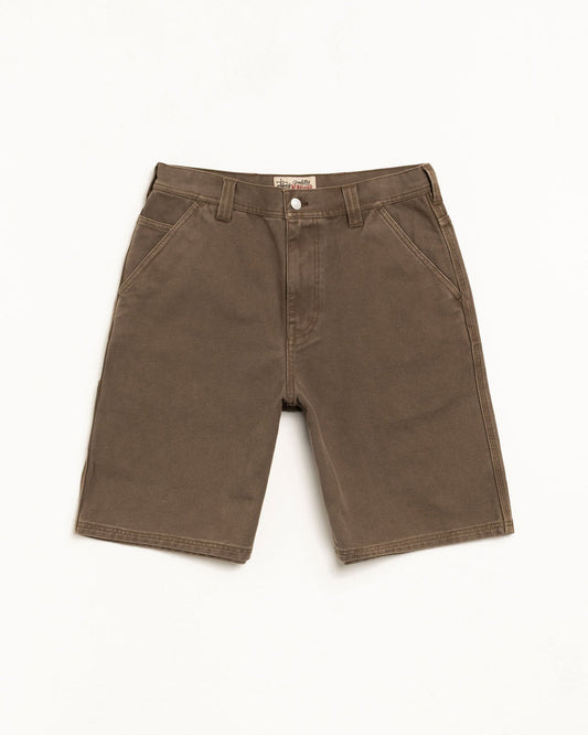 WASHED CANVAS WORK SHORT ЅТÜЅЅΥ