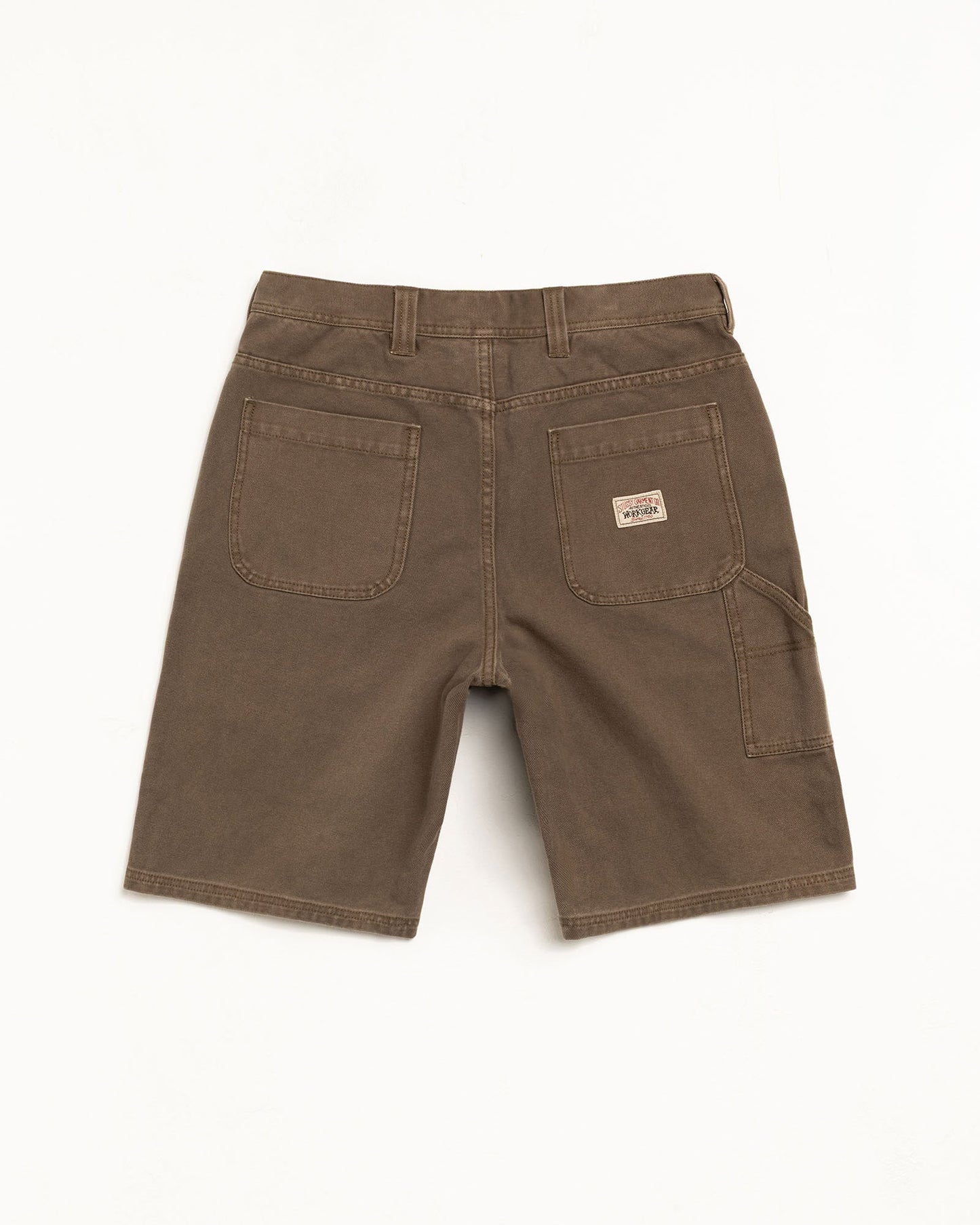 WASHED CANVAS WORK SHORT ЅТÜЅЅΥ