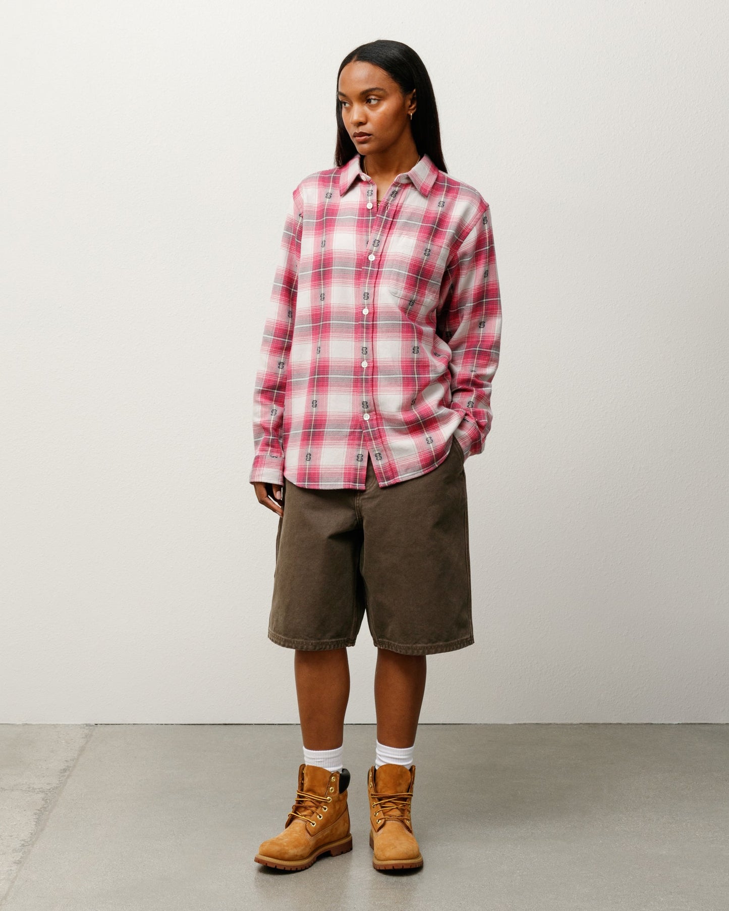 WASHED CANVAS WORK SHORT ЅТÜЅЅΥ