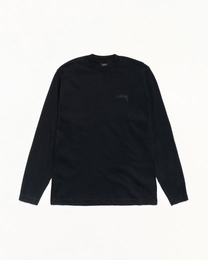 DYED LS MOCK NECK TEE ЅТÜЅЅΥ