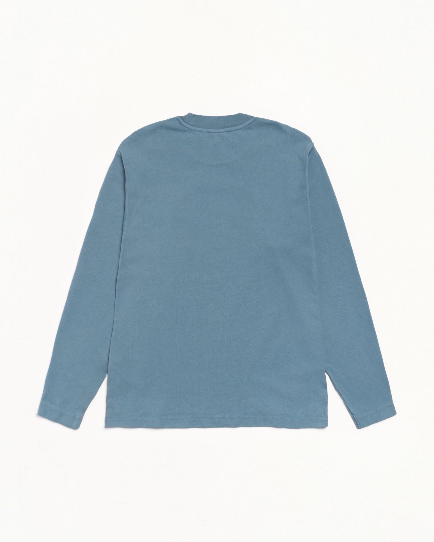 DYED LS MOCK NECK TEE ЅТÜЅЅΥ