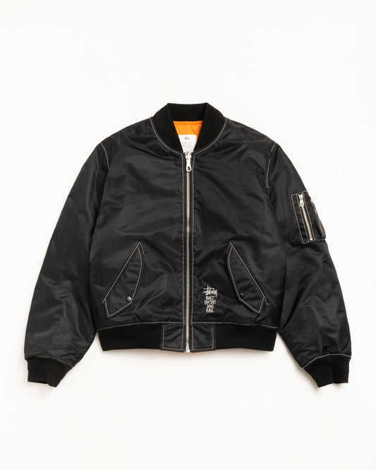 BUILT REVERSIBLE BOMBER JACKET ЅТÜЅЅΥ