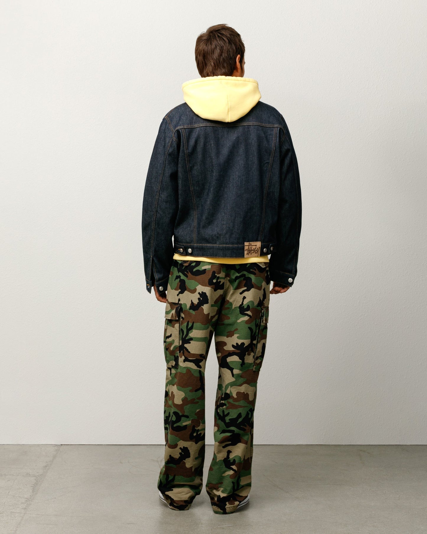 TRUCKER JACKET DENIM ЅТÜЅЅΥ