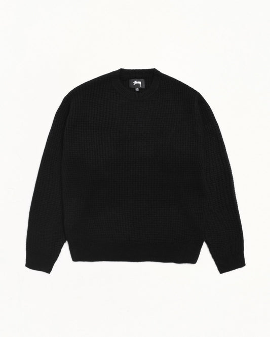 WAFFLE CASHMERE SWEATER ЅТÜЅЅΥ