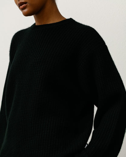 WAFFLE CASHMERE SWEATER ЅТÜЅЅΥ