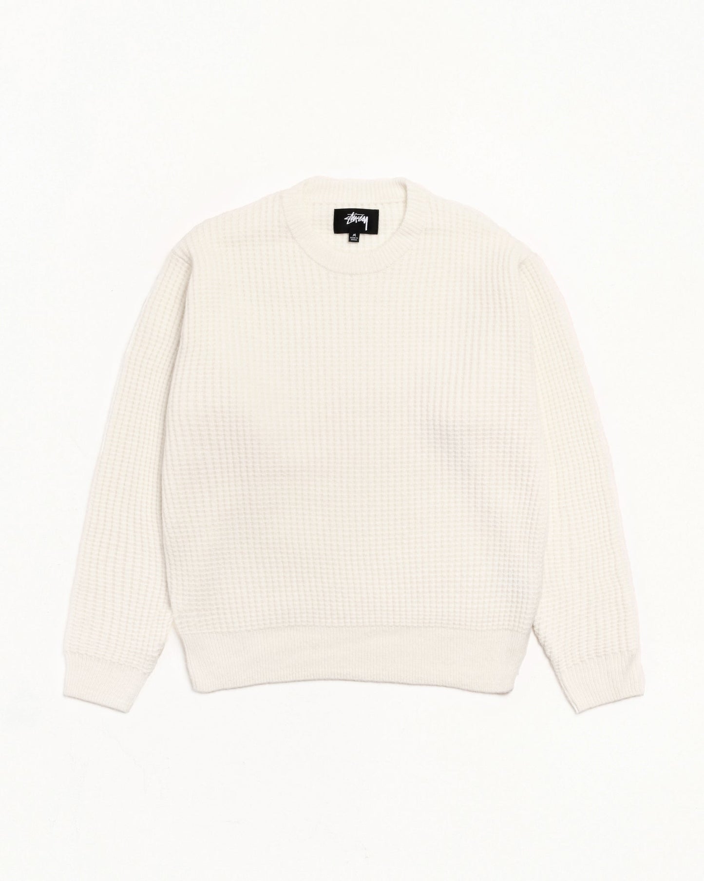 WAFFLE CASHMERE SWEATER ЅТÜЅЅΥ