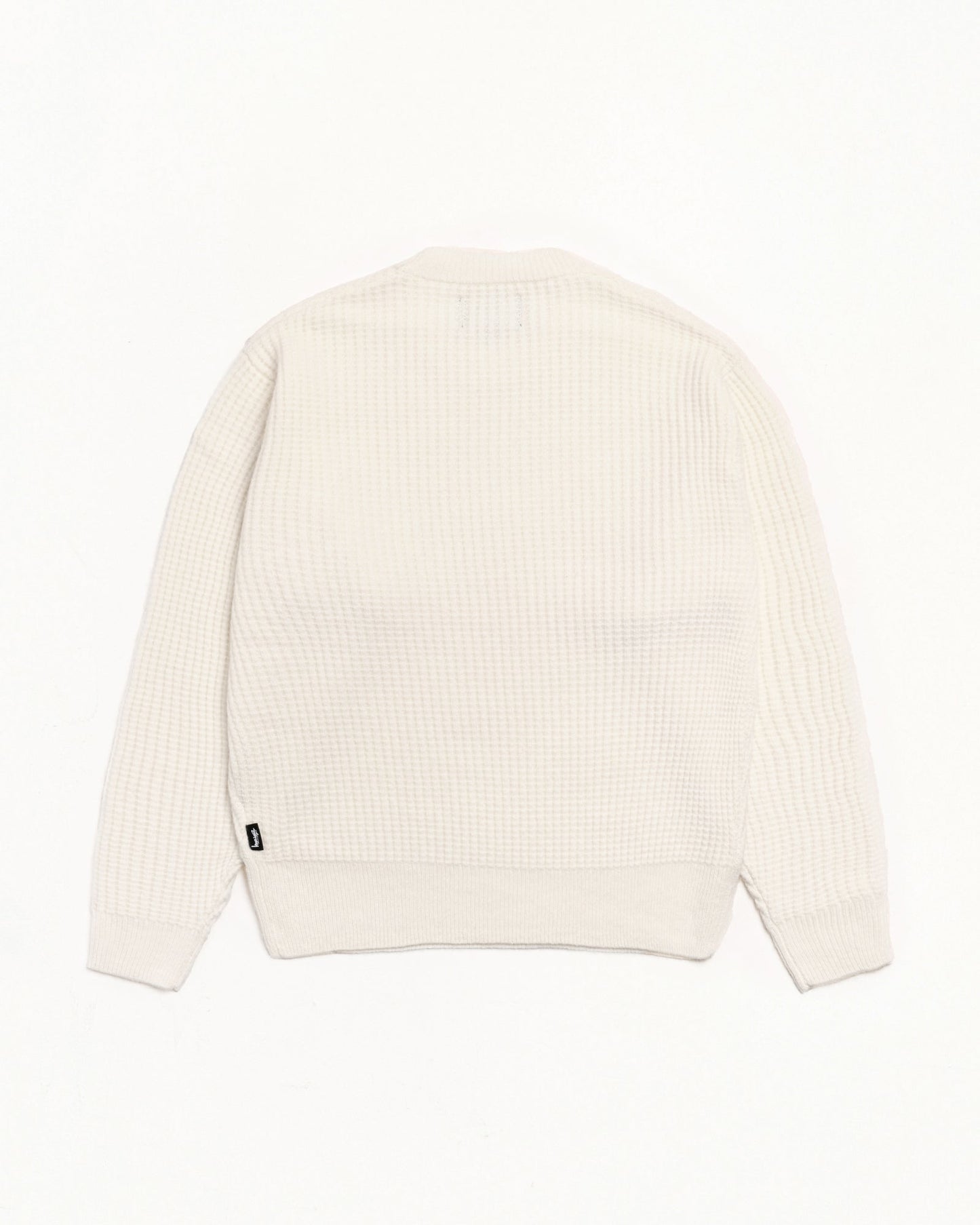 WAFFLE CASHMERE SWEATER ЅТÜЅЅΥ
