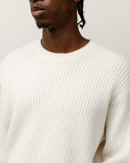 WAFFLE CASHMERE SWEATER ЅТÜЅЅΥ