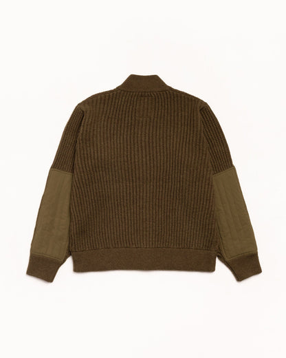 LAMBS WOOL ZIP SWEATER ЅТÜЅЅΥ
