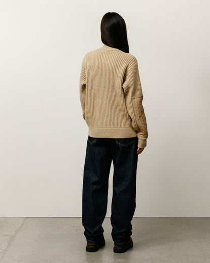 LAMBS WOOL ZIP SWEATER ЅТÜЅЅΥ