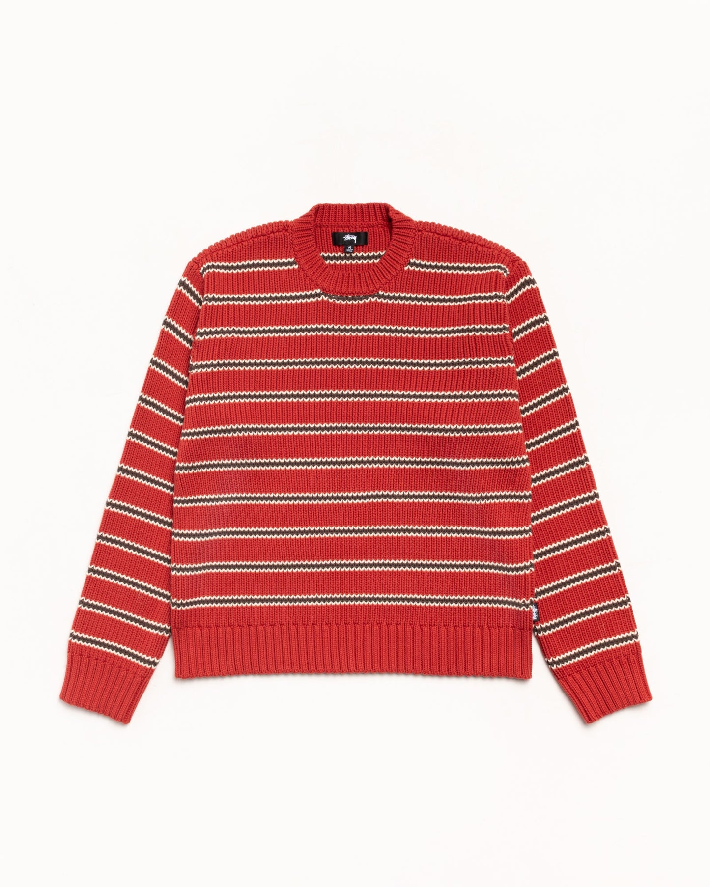 CHUNKY COTTON STRIPE SWEATER ЅТÜЅЅΥ