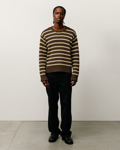CHUNKY COTTON STRIPE SWEATER ЅТÜЅЅΥ