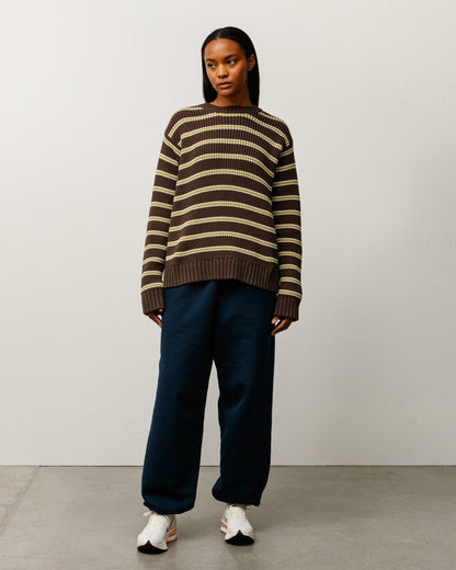 CHUNKY COTTON STRIPE SWEATER ЅТÜЅЅΥ