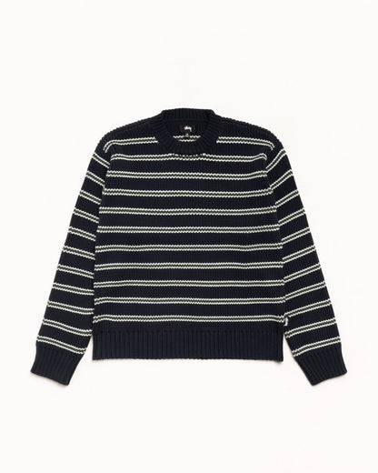 CHUNKY COTTON STRIPE SWEATER ЅТÜЅЅΥ