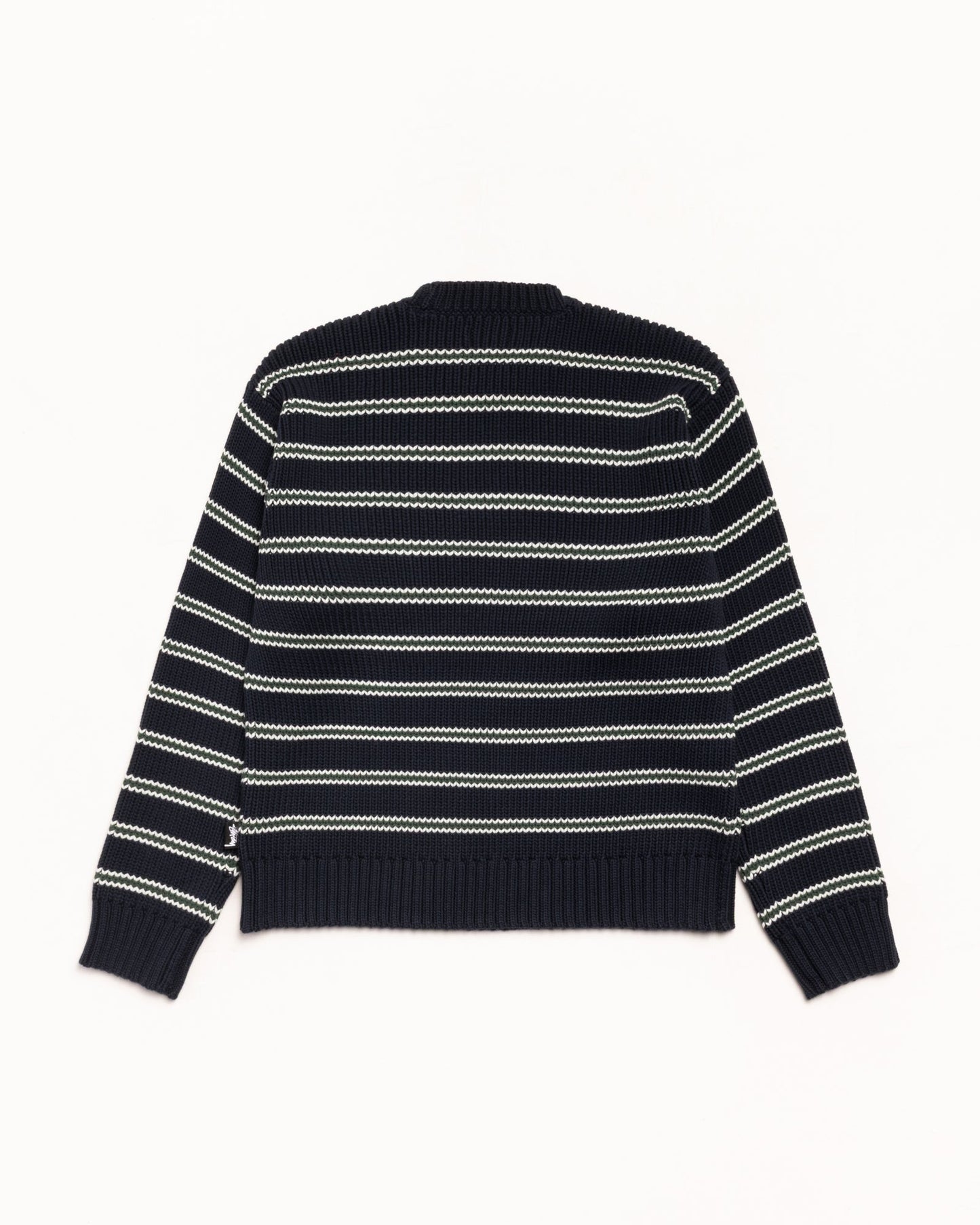 CHUNKY COTTON STRIPE SWEATER ЅТÜЅЅΥ