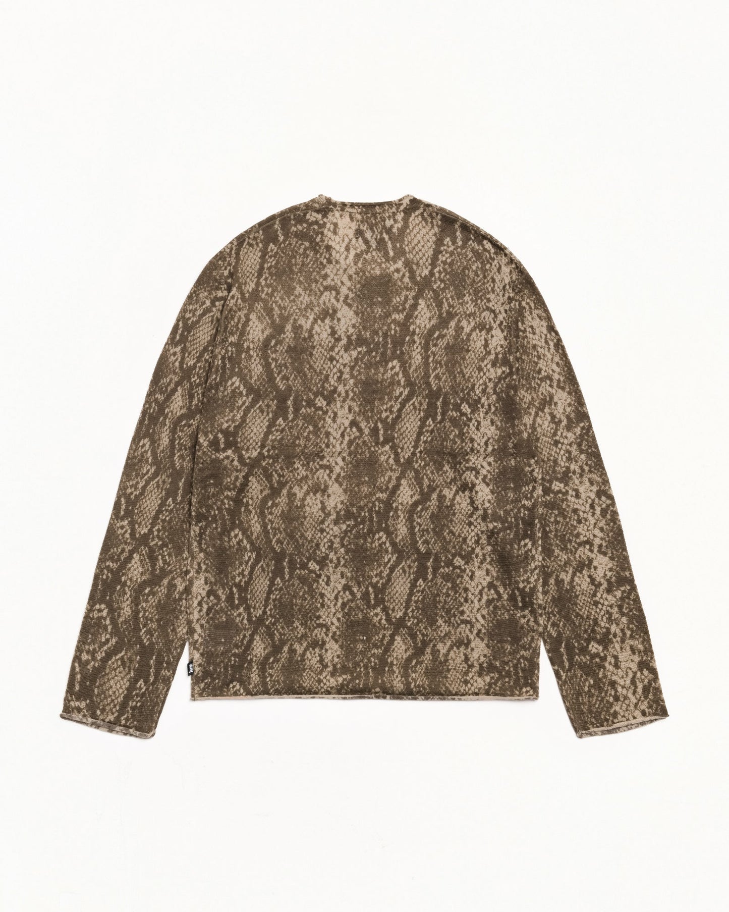PYTHON FINE WOOL SWEATER ЅТÜЅЅΥ