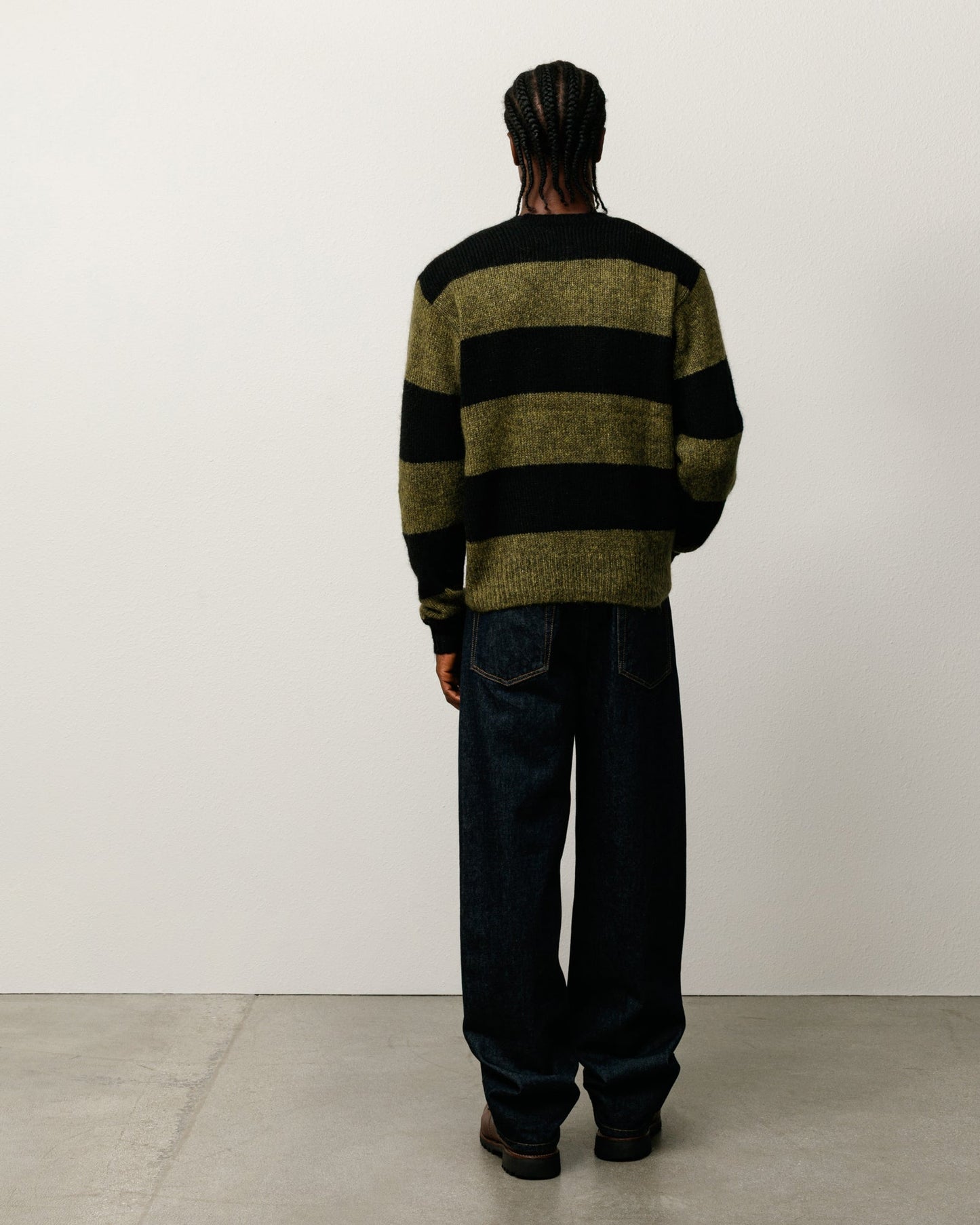 MOHAIR STRIPE SWEATER ЅТÜЅЅΥ