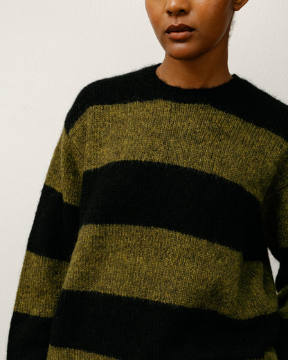 MOHAIR STRIPE SWEATER ЅТÜЅЅΥ