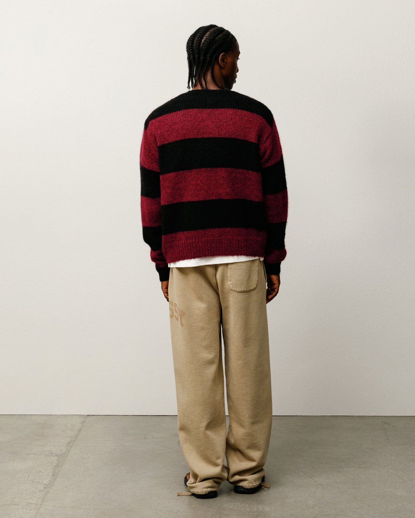 MOHAIR STRIPE SWEATER ЅТÜЅЅΥ