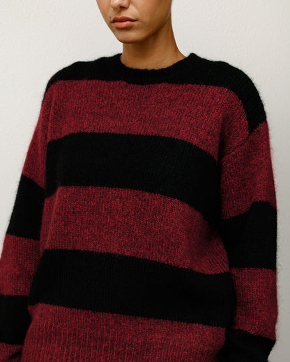MOHAIR STRIPE SWEATER ЅТÜЅЅΥ