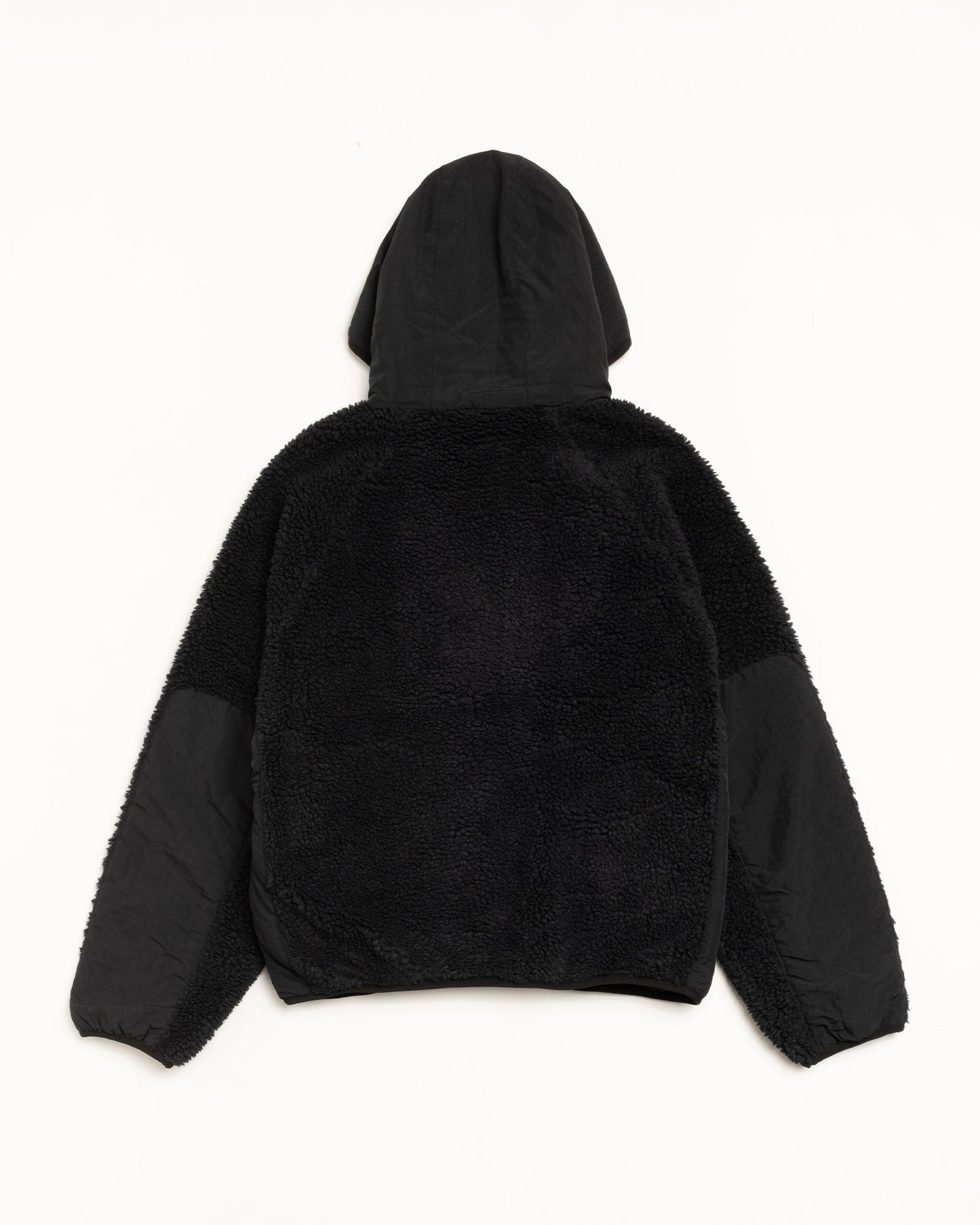 SHERPA PANELED HOODED JACKET ЅТÜЅЅΥ