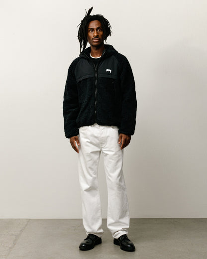 SHERPA PANELED HOODED JACKET ЅТÜЅЅΥ