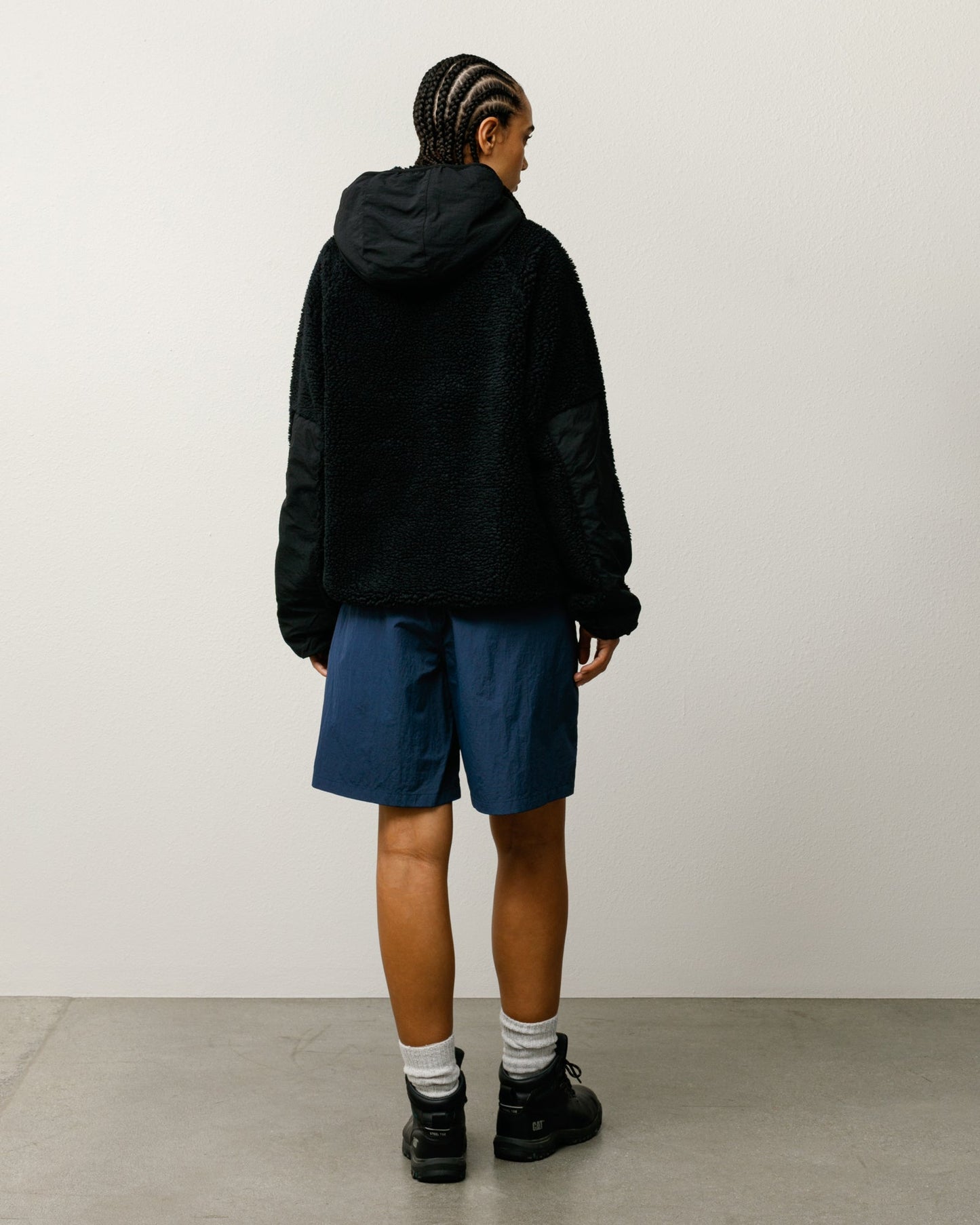 SHERPA PANELED HOODED JACKET ЅТÜЅЅΥ
