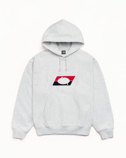 DOUBLE STRIPE EMBROIDERED HOODIE ЅТÜЅЅΥ