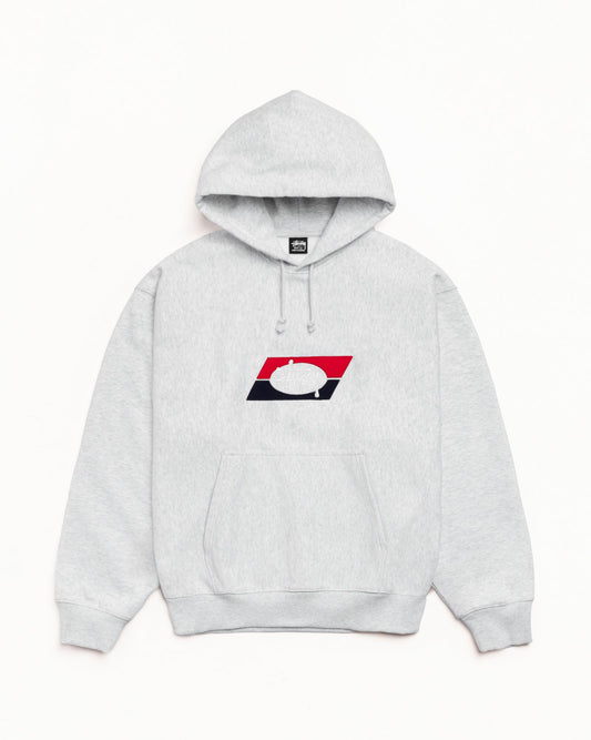 DOUBLE STRIPE EMBROIDERED HOODIE ЅТÜЅЅΥ