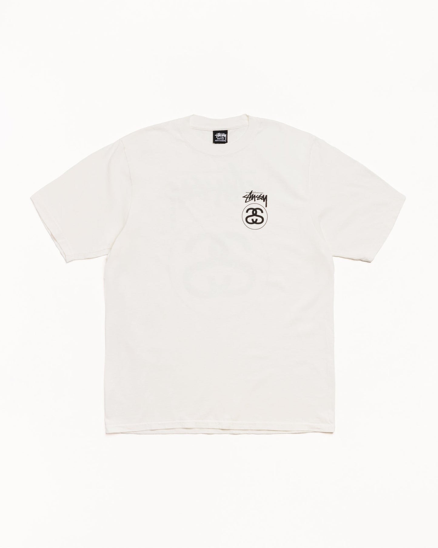 STOCK LINK TEE PIGMENT DYED ЅТÜЅЅΥ