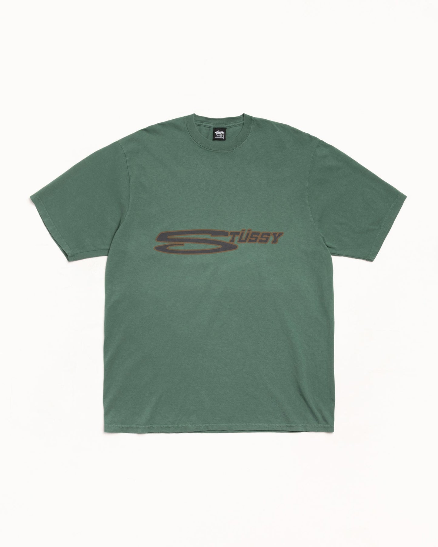 STRETCH TEE PIGMENT DYED ЅТÜЅЅΥ