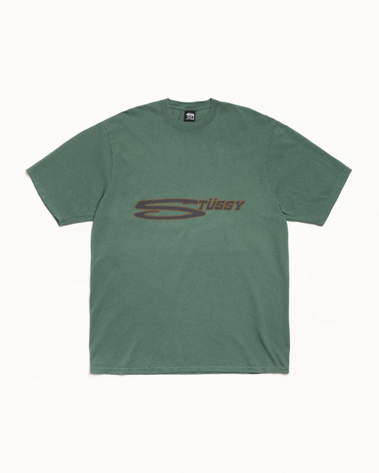 STRETCH TEE PIGMENT DYED ЅТÜЅЅΥ