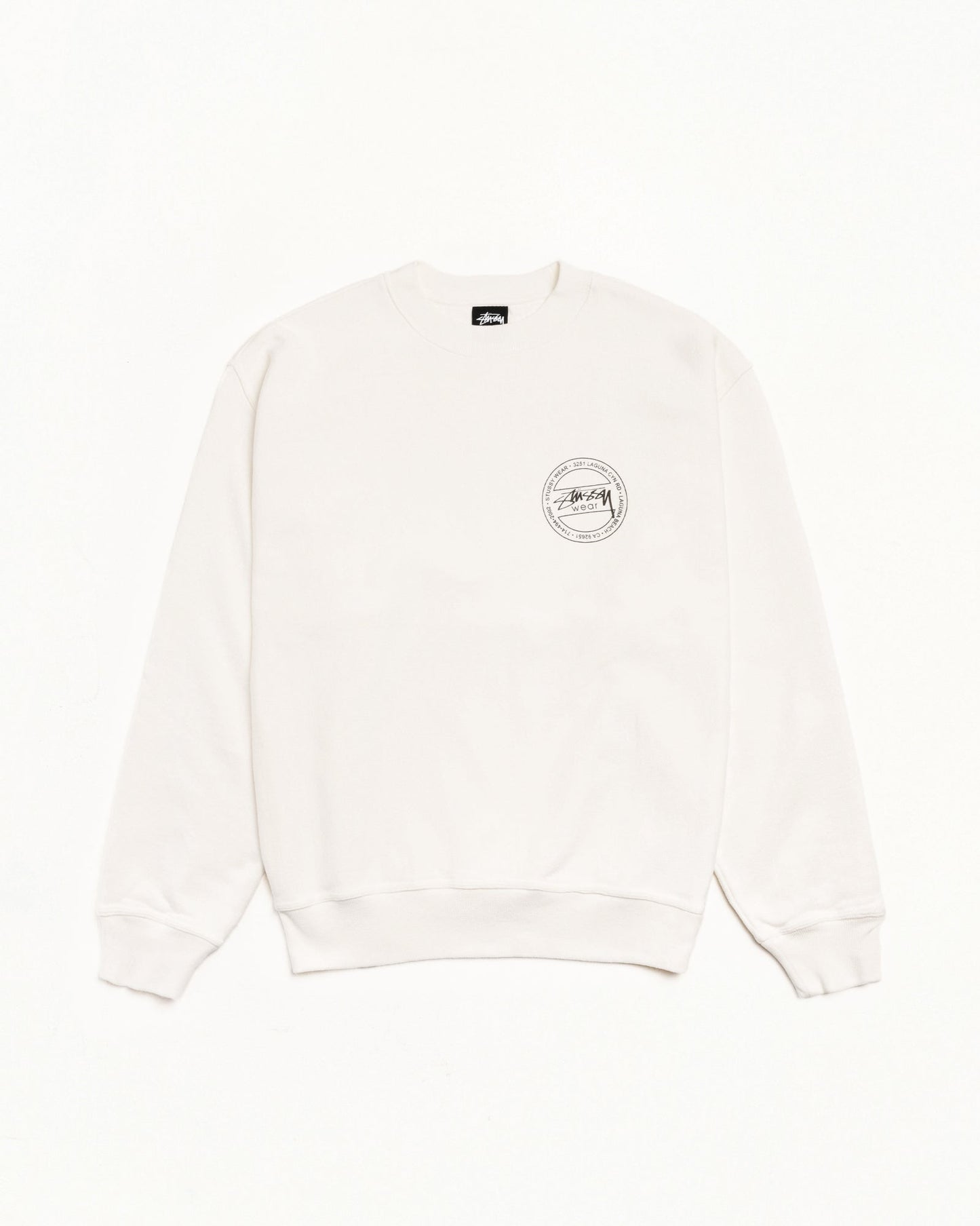 ЅТÜЅЅΥ WEAR CREW PIGMENT DYED