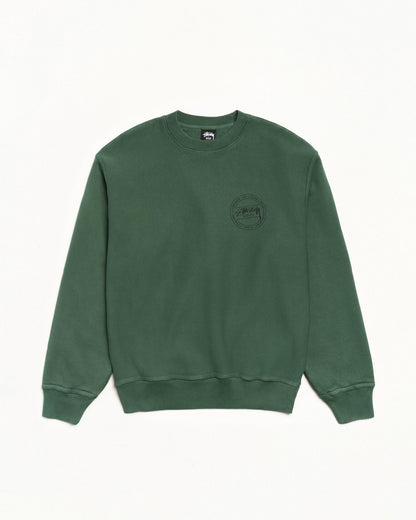 ЅТÜЅЅΥ WEAR CREW PIGMENT DYED