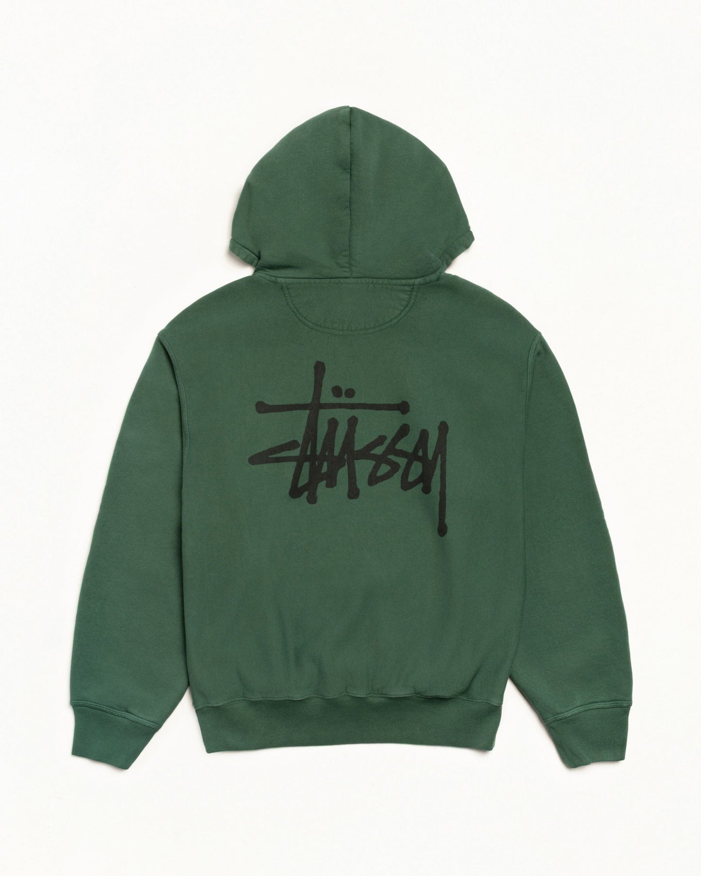 BASIC ЅТÜЅЅΥ HOODIE PIGMENT DYED