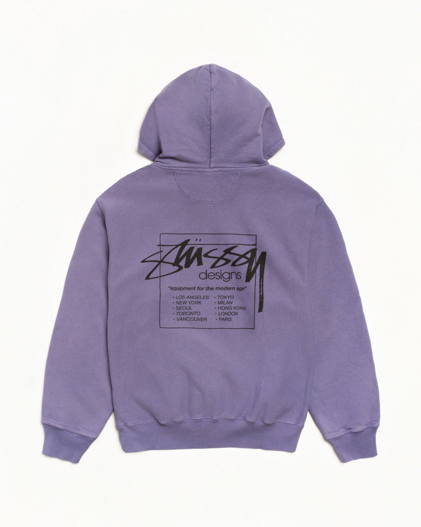 MODERN AGE HOODIE PIGMENT DYED ЅТÜЅЅΥ