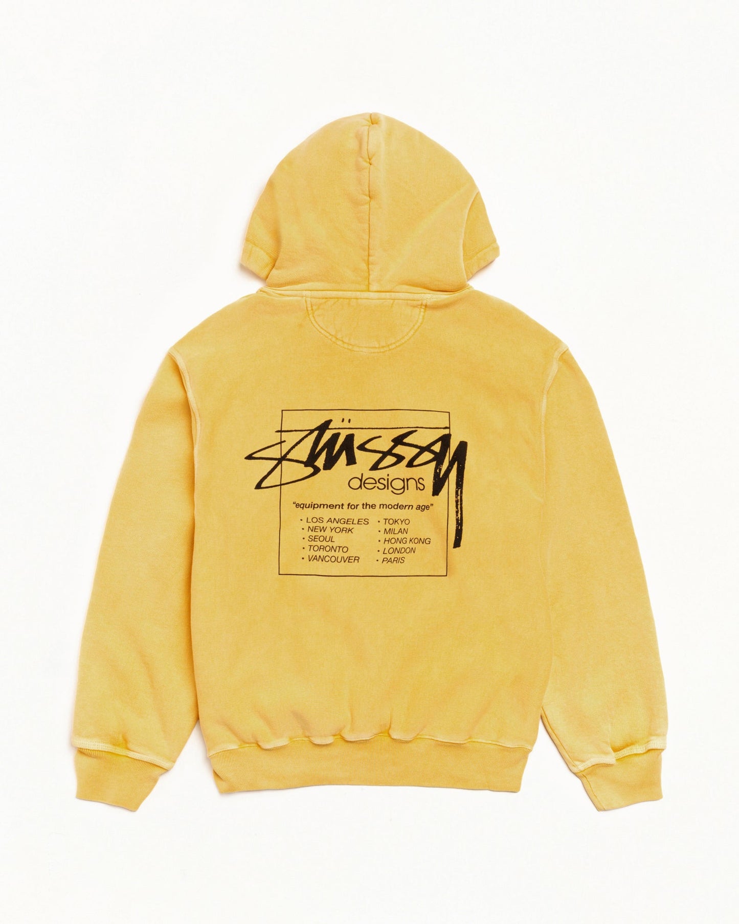 MODERN AGE HOODIE PIGMENT DYED ЅТÜЅЅΥ