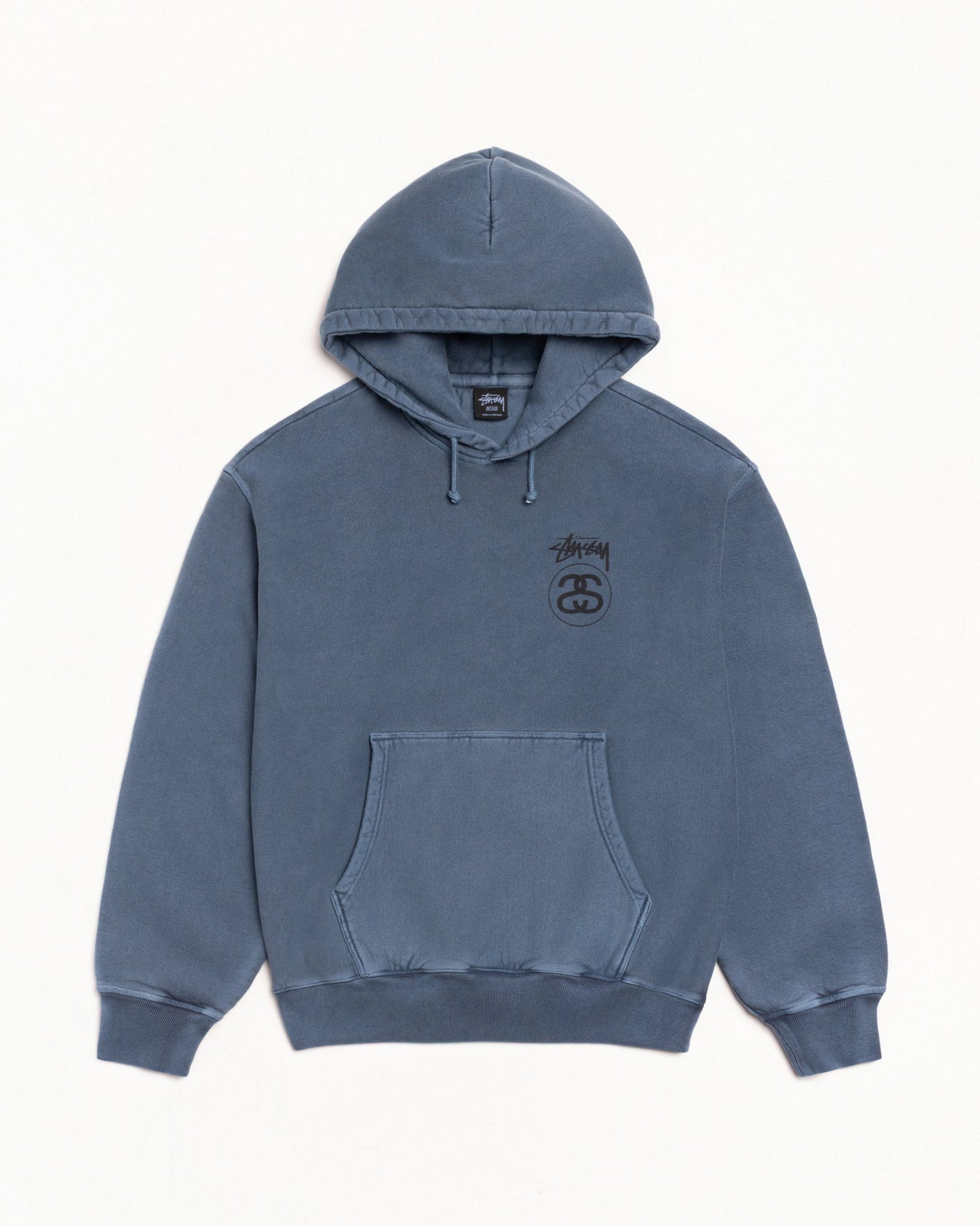 STOCK LINK HOODIE PIGMENT DYED ЅТÜЅЅΥ