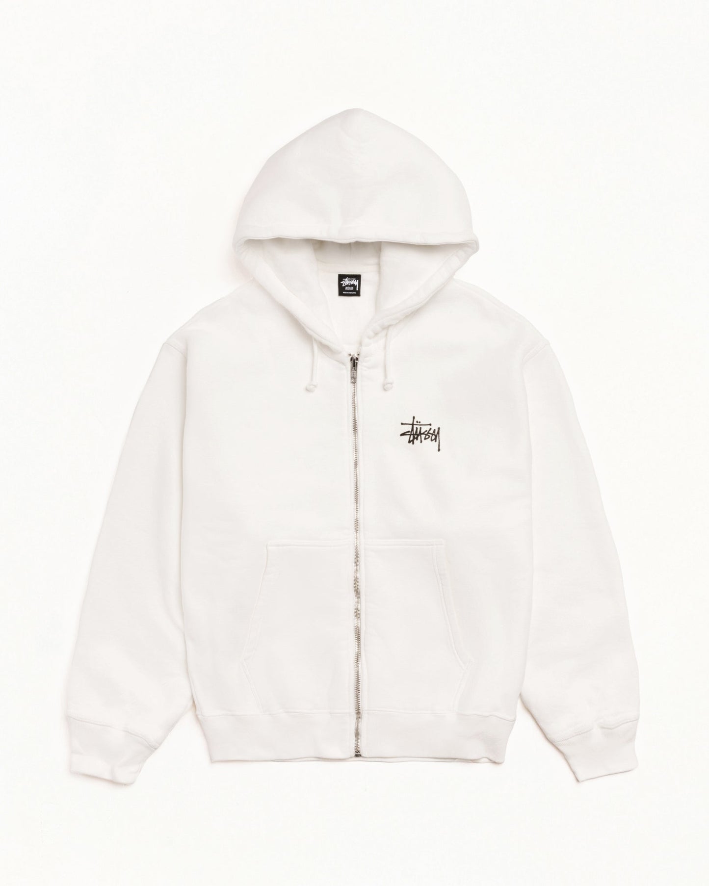 BASIC ЅТÜЅЅΥ ZIP HOODIE PIGMENT DYED