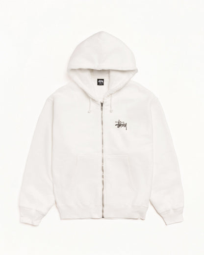 BASIC ЅТÜЅЅΥ ZIP HOODIE PIGMENT DYED