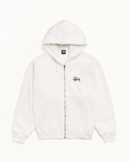 BASIC ЅТÜЅЅΥ ZIP HOODIE PIGMENT DYED