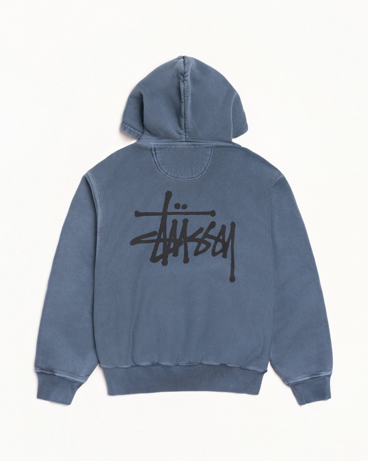 BASIC ЅТÜЅЅΥ ZIP HOODIE PIGMENT DYED