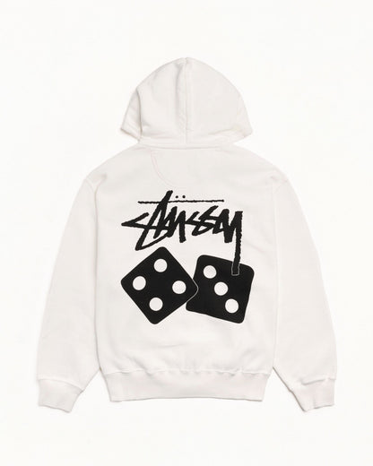 DICE ZIP HOODIE PIGMENT DYED ЅТÜЅЅΥ