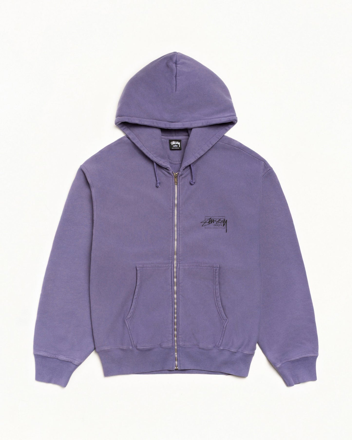 MODERN AGE ZIP HOODIE PIGMENT DYED ЅТÜЅЅΥ