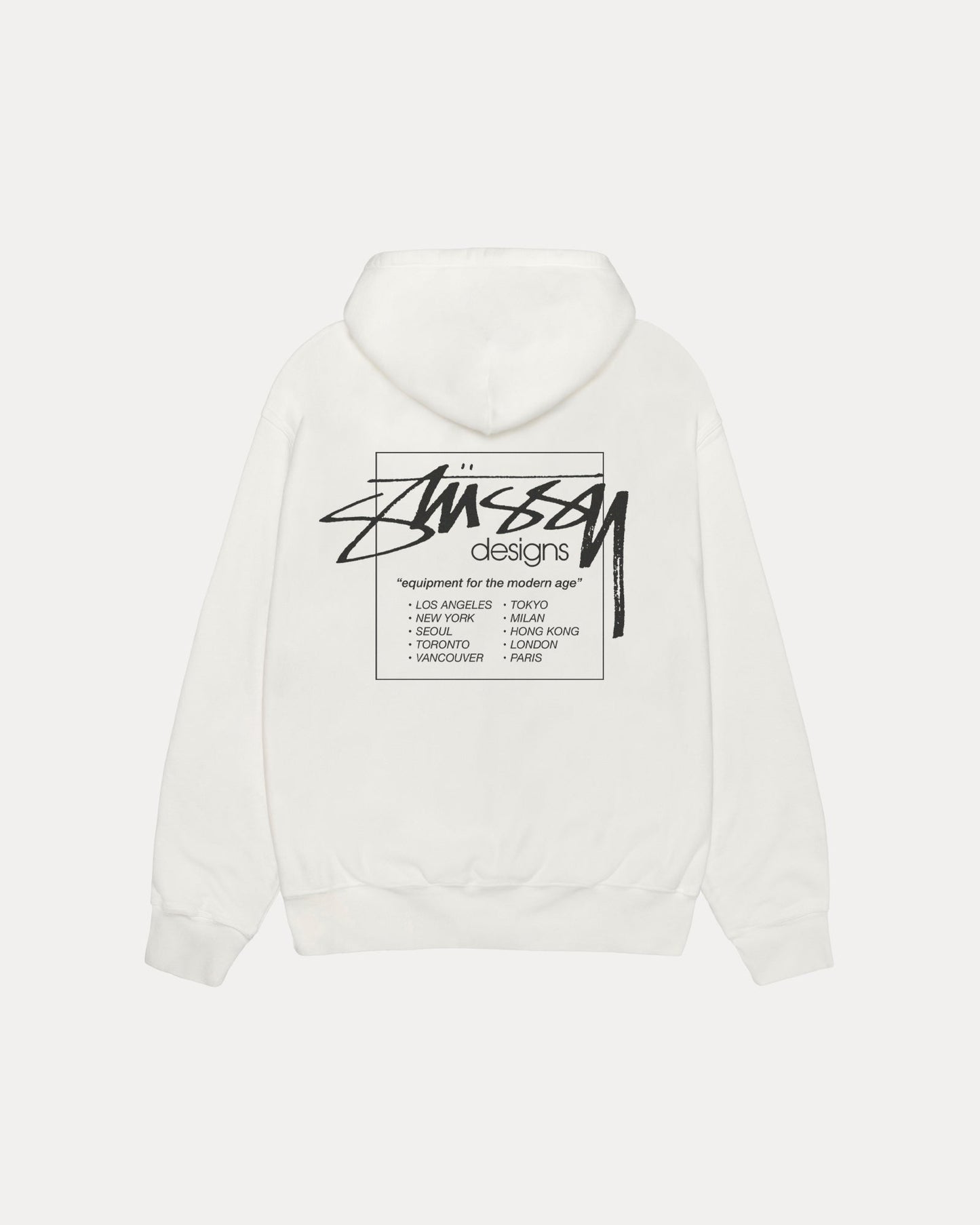 MODERN AGE ZIP HOODIE PIGMENT DYED ЅТÜЅЅΥ
