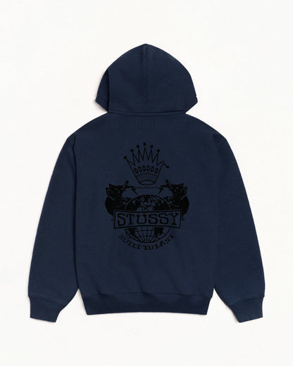 BUILT TO LAST ZIP HOODIE ЅТÜЅЅΥ